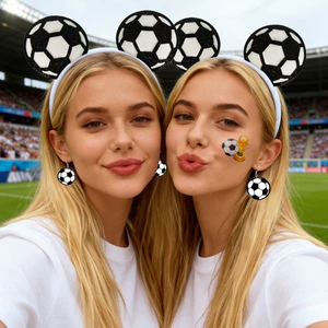 2026 Dành Cho Phụ Kiện Quạt World Cup Đạo Cụ Cổ Vũ Cho Người Hâm Mộ Bóng Đá Phụ Kiện