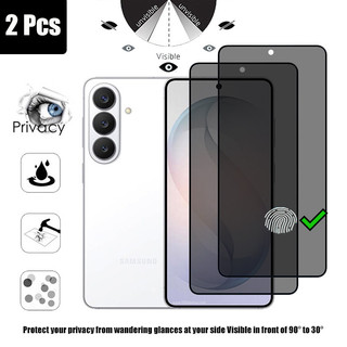 1-2 Chiếc Galaxy S26 Bảo Vệ Màn Hình Kính Cường Lực Riêng Tư Cho Samsung S25 edge S23 S24 Plus FE Ultra 5G Chống Gián Điệp 9D Kính Bảo Vệ