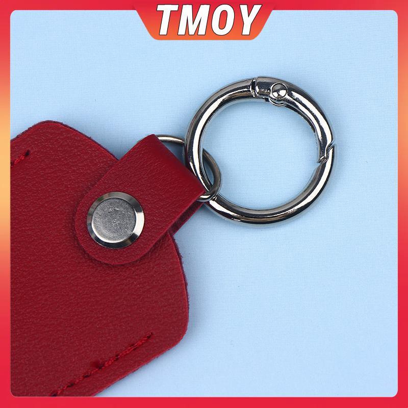 TMOY Túi Da Dành Cho Chameleon Ultra Phụ Kiện NFC Thẻ Truy Cập Thông Minh Bao Da Thật Móc Khóa IC Túi Thẻ TMOY