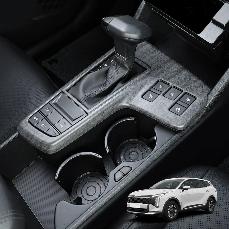 Hạt Gỗ Điều Khiển Trung Tâm Bánh Răng Dịch Chuyển Bảng Khung Viền Dành Cho Xe Kia Sportage NQ5 2022 2023 2024 2025 2026