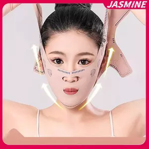 JASMINE Chin Cheek Giảm Béo Băng V Shaper V Line Nâng Mặt nạ Nâng Cơ Chống Nhăn Dây Đeo Mặt nạ Ngủ Làm Đẹp Sức Khỏe JASMINE