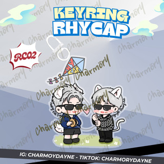 Móc khóa Rhycap chibi |  Rhyder Captain | Keyring treo balo chìa khoá
