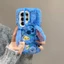 Thích hợp cho Samsung S25ULTRA Plush S24PLUS Búp bê dễ thương s23ultra Vỏ điện thoại ấm áp hoạt hình
