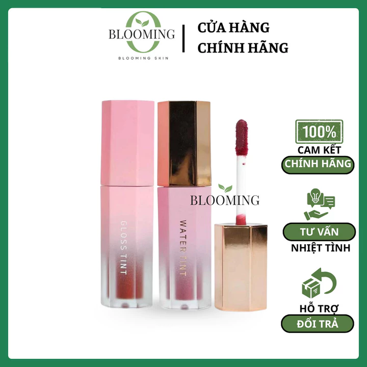 Son Tint Hàn Quốc Vic by Vacure:treat Gloss/Water Tint – Son Lì Lâu Trôi, Môi Căng Mọng