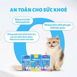 [COMBO 12 - 24 GÓI] Pate Cho Mèo MRVET Bổ Sung Omega 3, Vitamin, Hỗ Trợ Tiêu Hóa Tốt