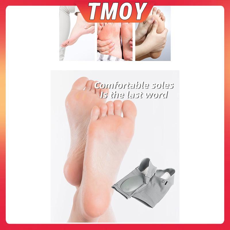 TMOY Hỗ trợ vòm đế giảm đau cho người bị plantar fasciitis và gai gót chân - Dây đeo chăm sóc bàn chân