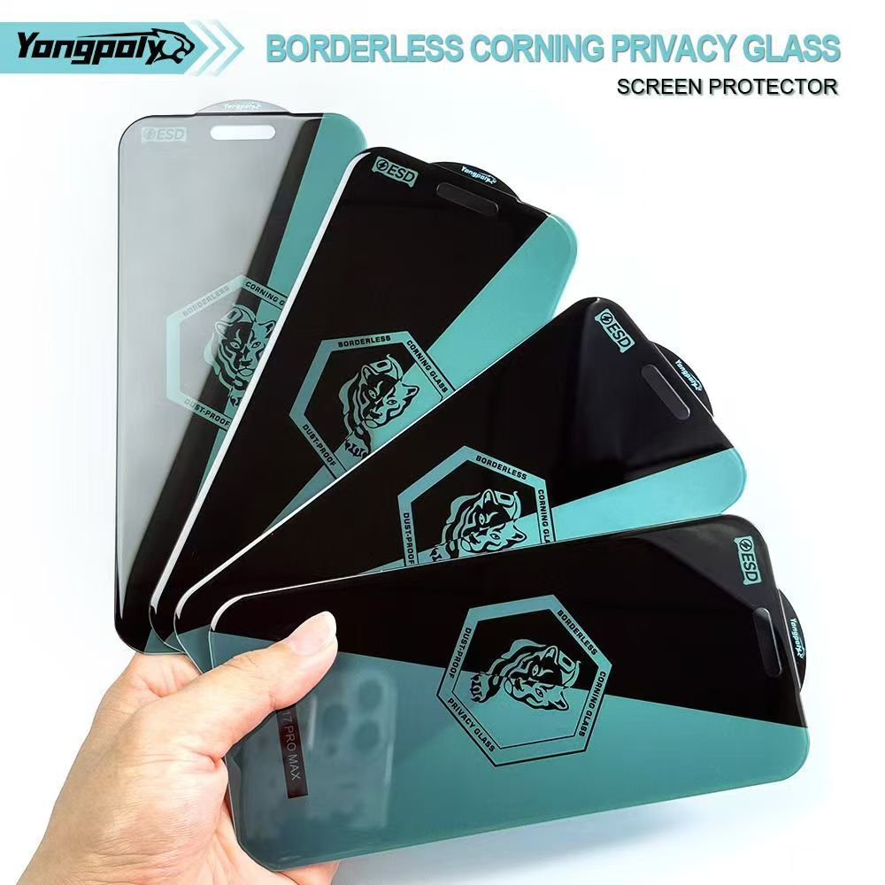 Kính cường lực chống riêng tư cao cấp 28 độ Chống tĩnh điện Tương thích với iPhone 17 16 15 14 13 12 11 Pro Max Plus Air X XR XS Max0.55 Phim bảo vệ màn hình kính dày
