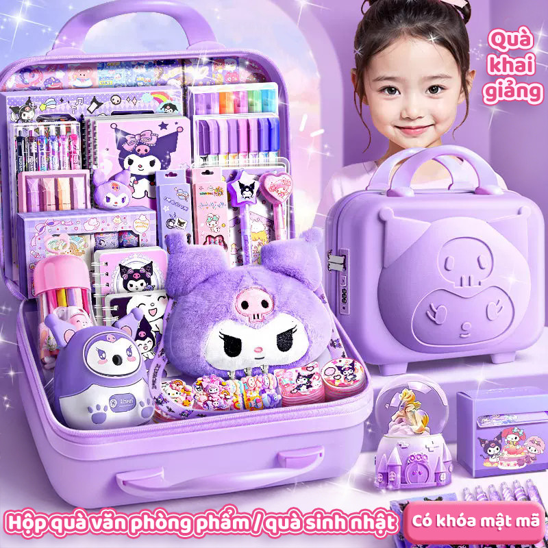 Bộ Quà Tặng Văn Phòng Phẩm Dịp Lễ Tết - Bộ Sưu Tập Đồ Dùng Học Tập Và Túi Đựng Bút Dễ Thương Dành Riêng Cho Học Sinh