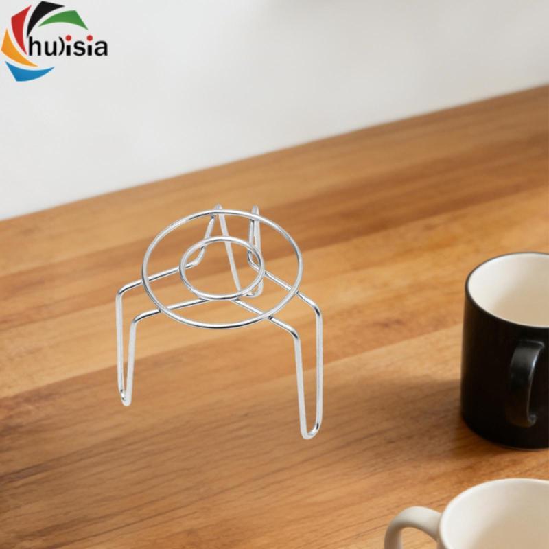 Giá hấp Mini bằng thép không gỉ Giá đỡ nồi nhỏ gọn Trivet Dễ sử dụng cho trứng cút cho nồi áp suất điện nhỏ và nồi sữa