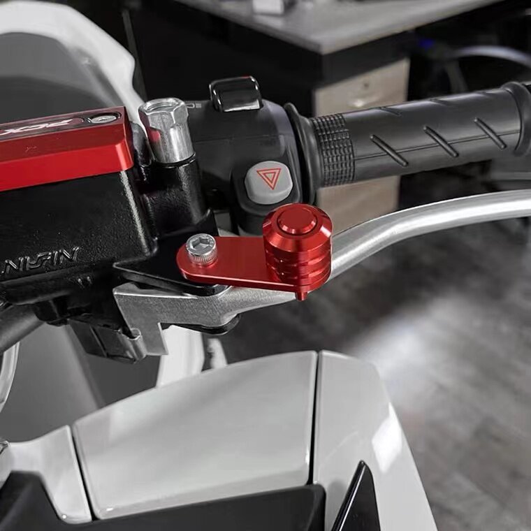 Dành Cho Xe Yamaha XMAX 300 NMAX NVX AEROX 155 Xe Máy CNC Nhôm Phanh Đòn Bẩy Khóa Đỗ Xe Phanh Hỗ Trợ