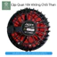 Quạt Áo Điều Hòa 18v 5 cánh không chổi than siêu mạnh với khung nhựa ABS siêu chắc chắn 5V 12V mùa hè