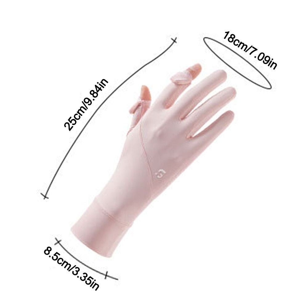 Găng tay lái xe và xe đạp FEDAOG - Chống nắng, bảo vệ khỏi tia UV, tương thích với màn hình cảm ứng, thoáng khí và chống trượt, dành cho nữ