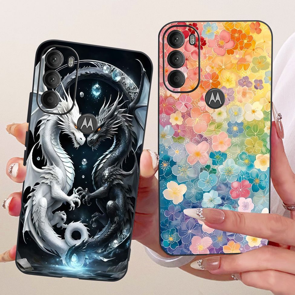 Ốp Điện Thoại Motorola Moto G71 5G Cover Silicone Thời Trang Dễ Thương Vỏ Sơn Ngộ nghĩnh XT2169-1 XT2169-2