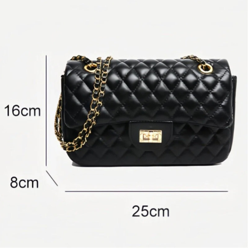 ANCO Kim Cương Dây Xích Túi 2026 Phong Cách Mới Nhỏ Vuông Túi Thường Ngày Tất Cả Trận Đấu Một Vai Đeo Ngang Nữ