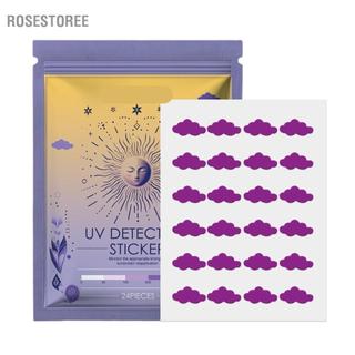 Rosestoree Face Sunscreen Sticker Bản vá phát hiện bảo vệ ngoài trời mùa hè Nhắc nhở nộp đơn xin lại