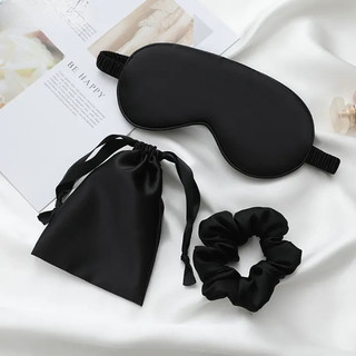 Mặt nạ che mắt ngủ chất liệu lụa mịn màng dễ chịu Mặt nạ mắt bằng lụa، Che Phủ Mắt، Thoáng khí