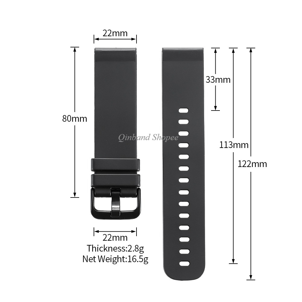 Dây đeo đồng hồ PVC nhựa màu đen 20mm 22mm – Đầu phẳng cổ điển Thanh lò xo phát hành nhanh Dây đeo đồng hồ bằng nhựa silicon Vòng đeo tay cho nam nữ Thanh thiếu niên Trẻ em