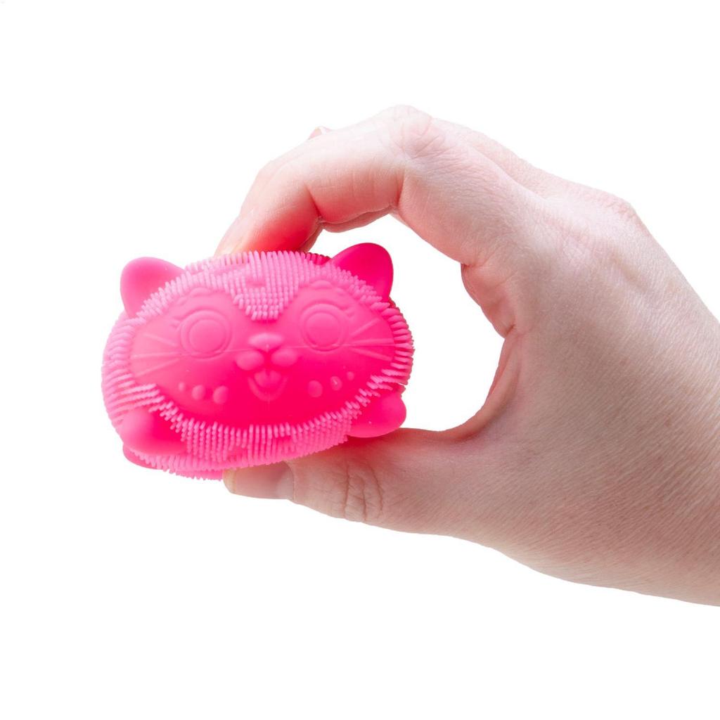 NeeDoh Fuzz Ball Wild Cats Stress Ball Squeezable Giảm căng thẳng Fidgets Đồ chơi cảm giác