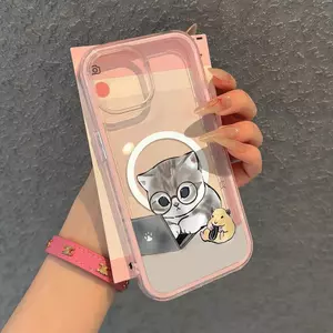 Mắt kính văn phòng dành cho16bộ vỏ điện thoại iPhone17Air ba trong một,hút từ14/11Pro