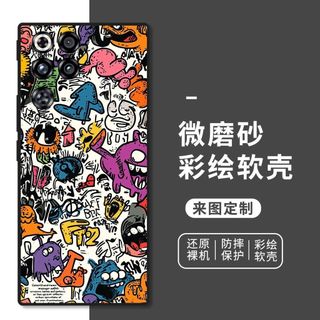 Dành Cho Quỷ Đỏ 11Pro Ốp Lưng Điện Thoại 11Pro + 10Pro Art Graffiti 10Air Vỏ Mềm Chống Sốc 9Pro +