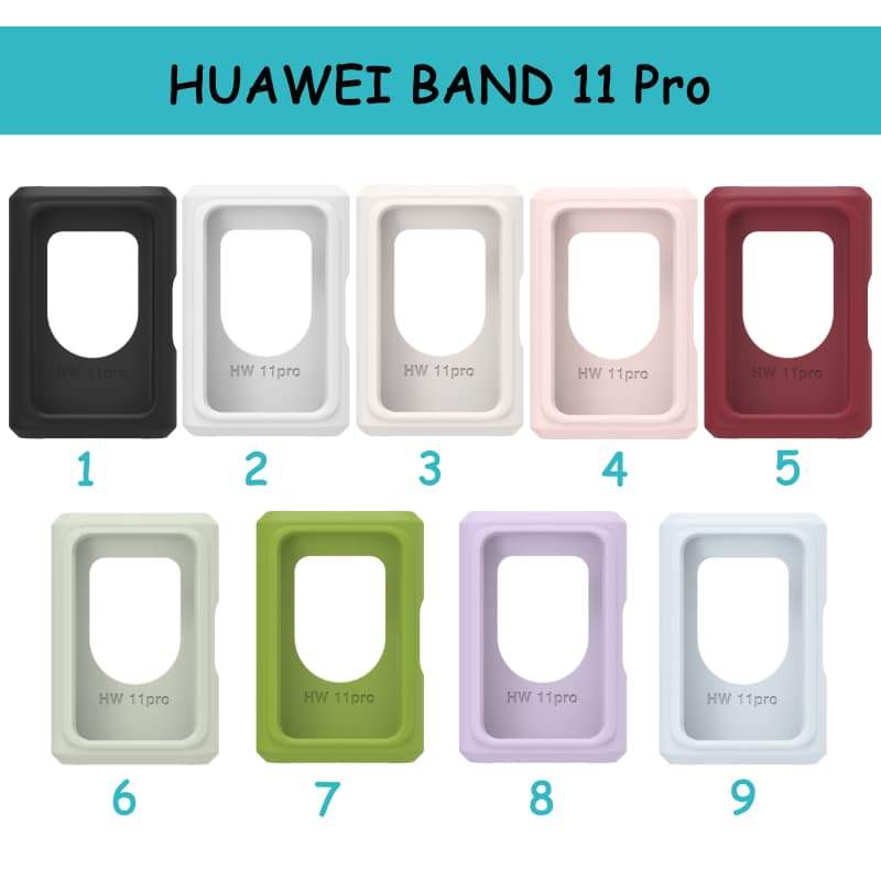Ốp lưng Huawei BAND 11 Pro Vỏ bảo vệ silicon mềm cho vỏ đồng hồ thông minh Vỏ mềm cho phụ kiện đồng hồ Huawei Band11 11Pro