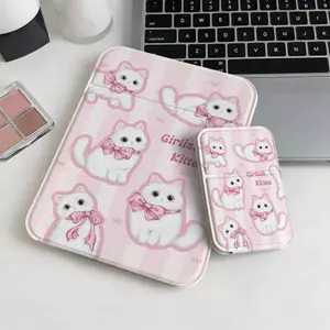 sọc mèo màu hồng Gương Trang Điểm Gập Đa Năng, Phù Hợp Dùng Văn Phòng Du Lịch