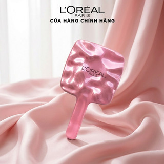 [QUÀ TẶNG KHÔNG BÁN] Gương cầm tay màu hồng L'Oreal Paris