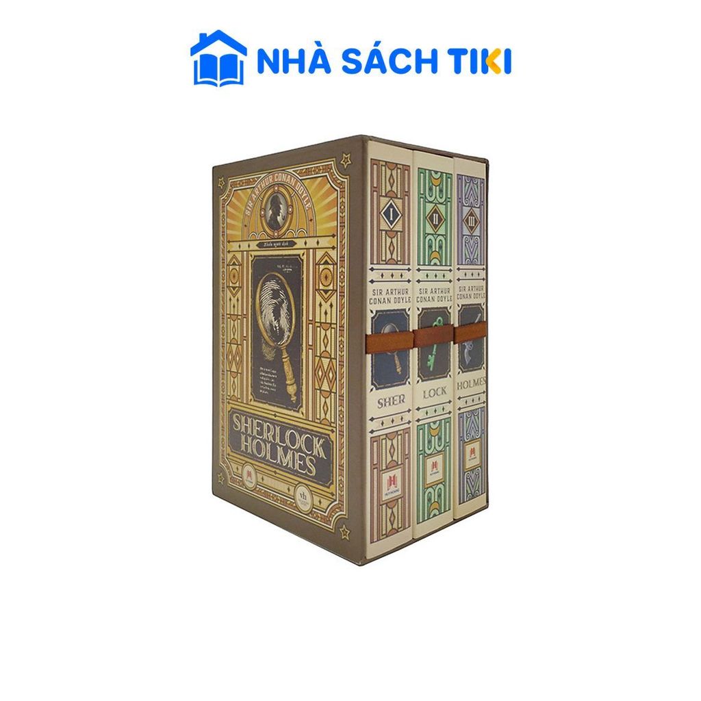Sách Sherlock Holmes Trọn Bộ 3 Tập - Huy Hoàng Book