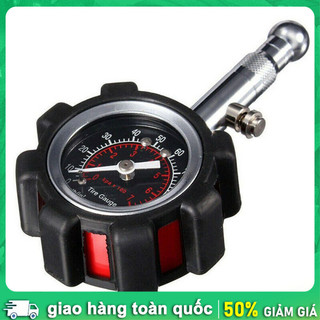 Máy đo áp suất lốp xe hơi 100psi có nút reset Đồng hồ đo áp suất lốp، Thiết kế nhỏ gọn, bơm lốp định kỳ