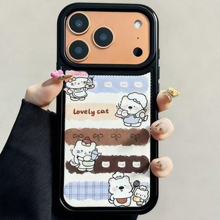 Dành Cho IPhone17 Air 16 15 14 13 12 11 Pro MaxX XR XSMax7 8 Plus Phim hoạt hình nướng mèo trường hợp điện thoại