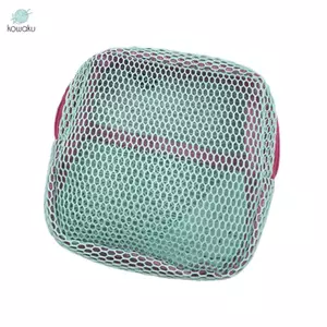 Mini Trang Điểm Ví Lưới Nylon Dây Kéo Túi Đựng Mỹ Phẩm Nhỏ Gọn Tổ Chức Cho Hàng Ngày Essentials