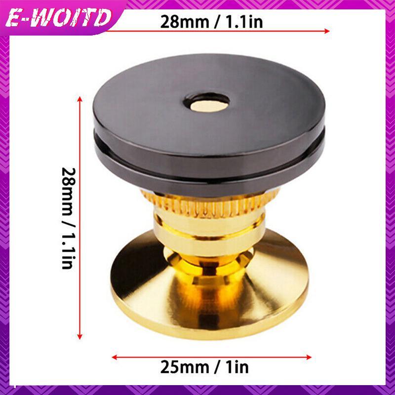 E-WOITD 4 Loa Đứng Chân Gai Gắn Loa Hộp Móng Tay Miếng Lót Shoproof E-WOITD