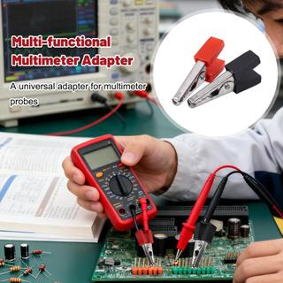 [Vận chuyển nhanh] Kẹp cá sấu bằng sắt 10 / 30 / 50 Cái, Kẹp thử nghiệm Mini cho mạch ô tô trong phòng thí nghiệm điện tử, Hàm giữ lò xo độ bền cao với thiết kế chống trượt