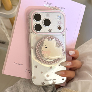 [Sheren] Ốp Điện Thoại Ngôi Sao Hồng Xám Thích Hợp Cho i17 16 15 14 13 12 11 pro max Vỏ Bảo Vệ Chống Sốc