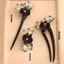 Kẹp Tóc Handmade Lụa Nhung & Phụ Kiện Đầu Caо Cấр Cho Hanfu Sườn Xám