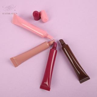 [hatheaven] 1 Chiếc Trống 10ml Bóp Ống Mềm Mẫu Chai Kem Mắt Son Bóng Dầu Son Bóng Hộp Đựng Mỹ Phẩm Paaging Đẹp