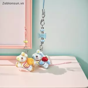 # HB # 1 / 5 Chiếc Hoạt Hình Dễ Thương Pony Móc Khóa Sáng Tạo Ngựa Đính Hạt Dây Đeo Điện Thoại Di Động Mặt Dây Chuyền Ba Lô Trang Trí Phụ Kiện Quà Tặng.