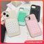 Ốp Màu Trơn Tương Thích Cho IPhone 11 16 13 17 15 12 14 Pro Max 17Pro Air XR XS Max X 7 8 16 14 15 Plus Tấm Hút Silicon Trái Tim Tình Yêu Gương Đứng Kết Cấu Da Vỏ Điện Thoại