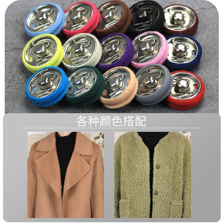 Nút đa dạng chất liệu cho quần áo trẻ em và nữ - Từ vải màu đến kim loại và len chồn 7MOY