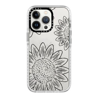 Ốp điện thoại trong suốt gương hướng dương dòng CASENEAL Thích hợp cho iPhone 17ProMax 17pro 17 air 16promax 16 15promax 15 14promax 13 13promax Ốp lưng cứng chống rơi thời trang