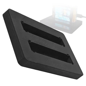Giá đỡ đế nhựa 2 khe cắm Yoo cho thiết bị khai thác NerdMiner để lắp đặt và tối ưu hóa bàn làm việc dễ dàng