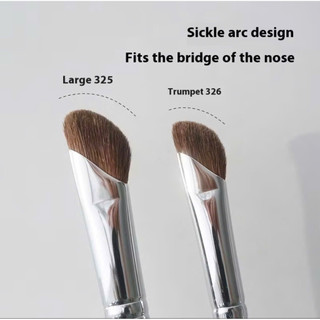 Cọ đánh khối xéo và bắt sáng mũi chuyên nghiệp, Cọ Khối Cọ Xéo Đánh Khối Mũi Đầu Vát Dẹt