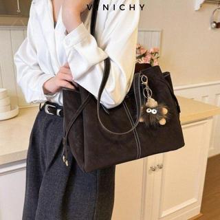(Deal mở bán tặng quà QU3) Túi xách nữ đeo vai VINICHY, tote dung tích lớn size 30cm HA856