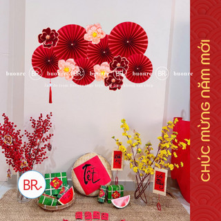 [HỎA TỐC HCM] [Tết 2026] Set nguyên liệu trang trí Đón Xuân Bảo Lộc - Phụ kiện trang trí tết nhà cửa,quán cà phê,lớp học