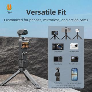 Chân đế ba chân Mini có thể mở rộng cho điện thoại máy ảnh thể thao GoPro Insta360 X5 - Để bàn Vlogging Video Grip Chụp ảnh