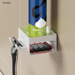 [Firefly] Móc treo dao cạo nam Giá đỡ máy cạo râu Lưu trữ Phụ kiện phòng tắm Nhựa đục lỗ miễn phí Móc treo bàn chải cốc [VN]