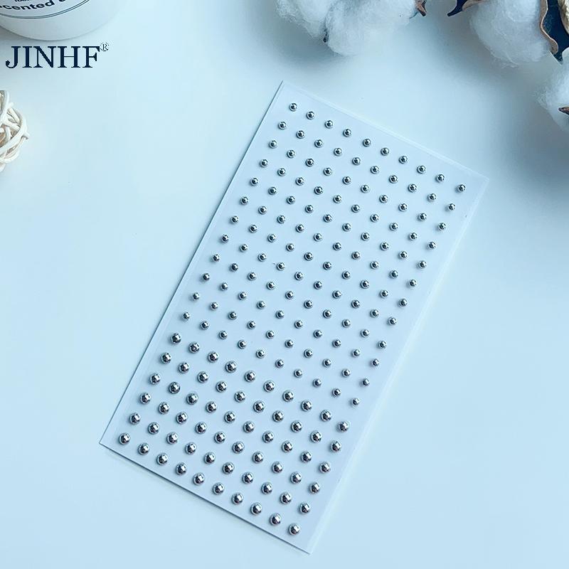 JINHF Miếng Dán Giả Mũi Stud Tự Dính Kim Cương Giả Không Xuyên Mắt Tai Mặt Trang Sức Cơ Thể Cho Nữ Miếng Dán Pha Lê HOT