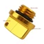 Nắp Dầu Xe Máy YRBWD, Phích Cắm Dầu Nhôm CNC, Crankcase-Cap Động Cơ Đa Năng Vít-On Crankcase Nắp Vít Xe Máy-Mở