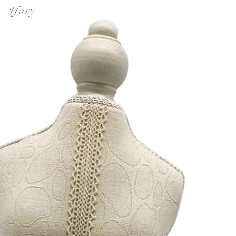 Jfory Vòng cổ trưng bày Bust Stand Móc treo trang sức Vòng cổ Giá đỡ cho dây chuyền
