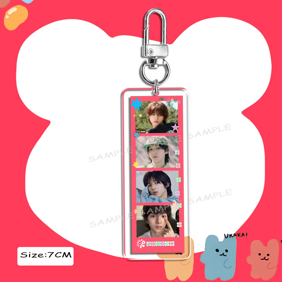 4 Photobooth Kpop CORTIS Keychain Acrylic SEONGHYEON KEONHO JUHOON JAMES MARTIN Accessories Key Ring Fun Merch